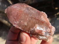 Natural Red Hematoid Quartz Crystals x 12 From Karoi, Zimbabwe - Toprock Gemstones and Minerals 