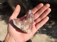 Natural Red Hematoid Quartz Crystals x 12 From Karoi, Zimbabwe - Toprock Gemstones and Minerals 