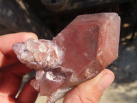 Natural Red Hematoid Quartz Crystals x 12 From Karoi, Zimbabwe - Toprock Gemstones and Minerals 