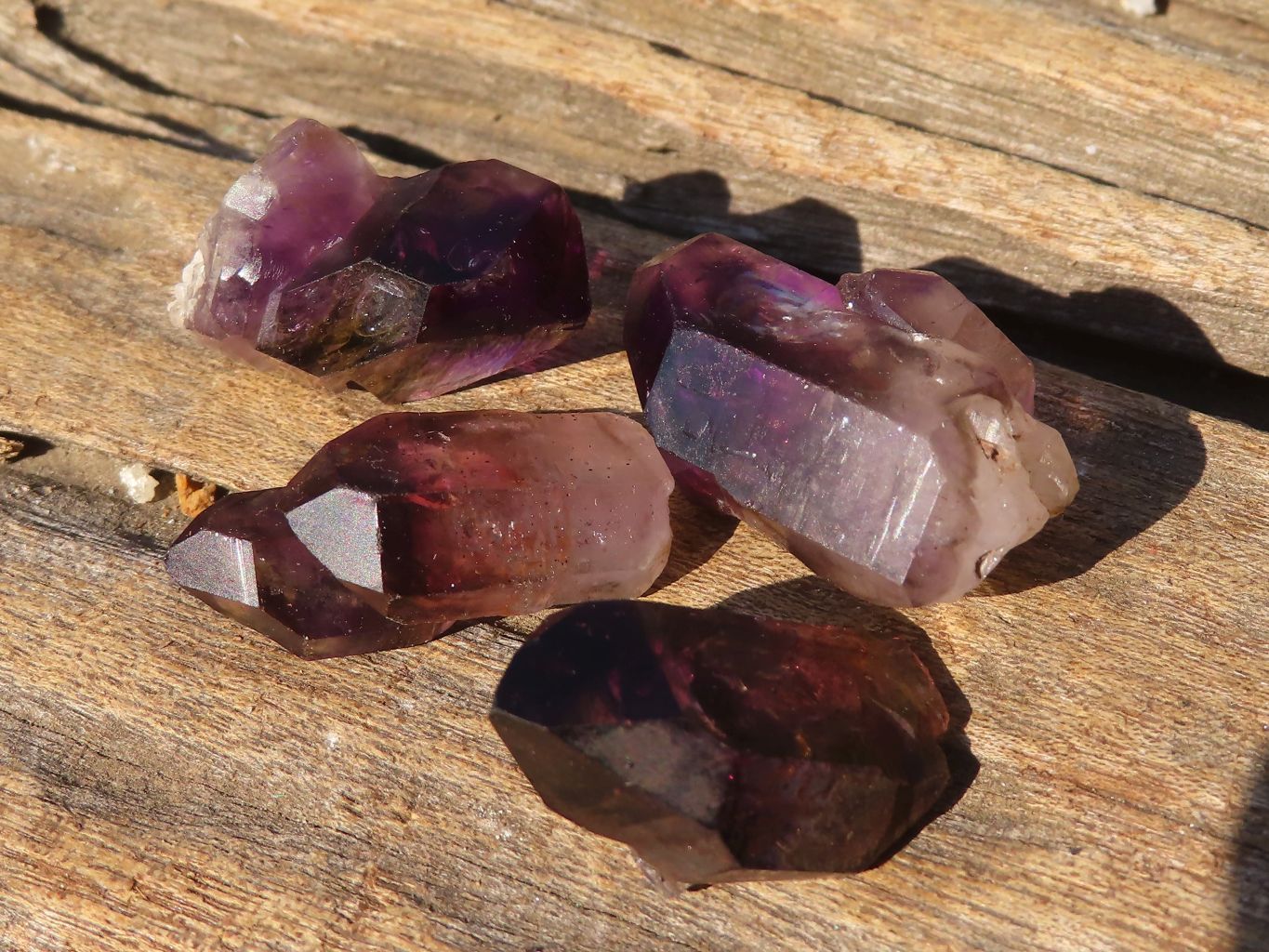 Natural Window Amethyst Crystals  x 70 From Chiredzi, Zimbabwe - Toprock Gemstones and Minerals 