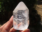 Polished Semi Optic Clear Quartz Points  x 6 From Madagascar - Toprock Gemstones and Minerals 