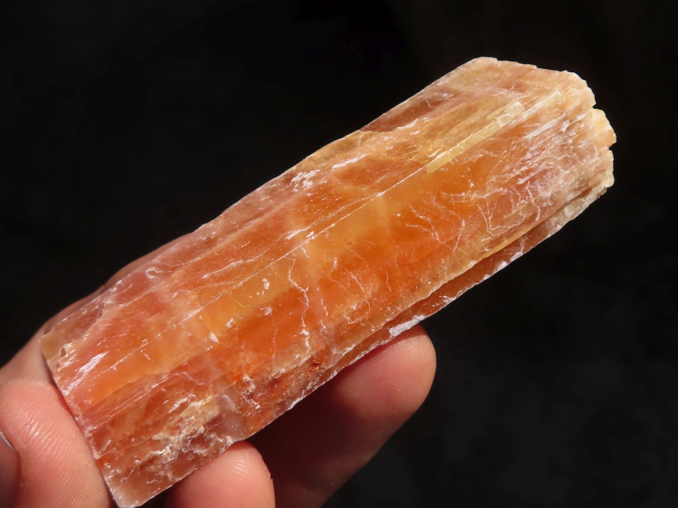 Natural New Sunset Orange Calcite Specimens  x 24 From Spitzkoppe, Namibia - Toprock Gemstones and Minerals 