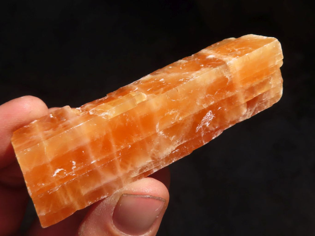 Natural New Sunset Orange Calcite Specimens  x 24 From Spitzkoppe, Namibia - Toprock Gemstones and Minerals 