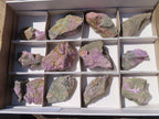 Natural Rough Stichtite & Serpentine Specimens x 13 From Barberton, South Africa - Toprock Gemstones and Minerals 