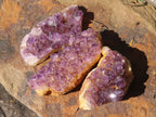 Natural Small Dark "Amethystos" Amethyst Clusters  x 63 From Kwaggafontein, South Africa - TopRock