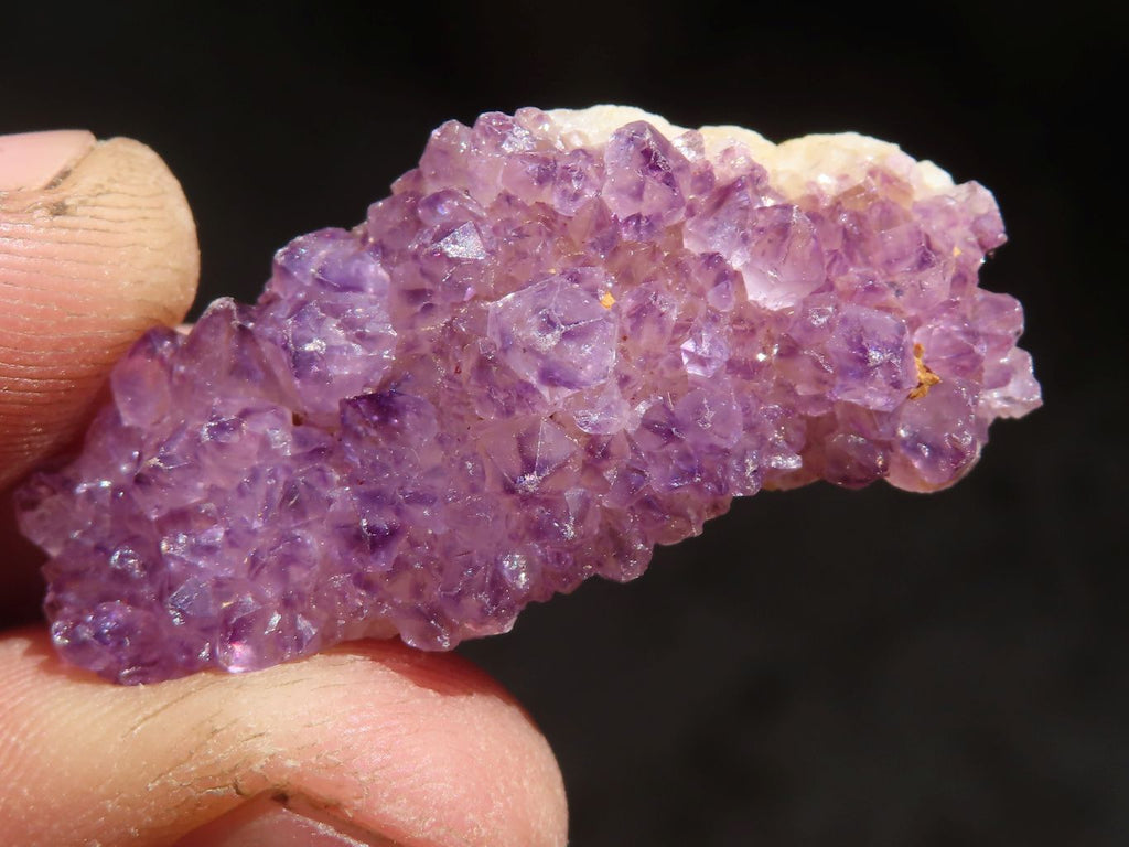 Natural Small Dark "Amethystos" Amethyst Clusters  x 63 From Kwaggafontein, South Africa - TopRock