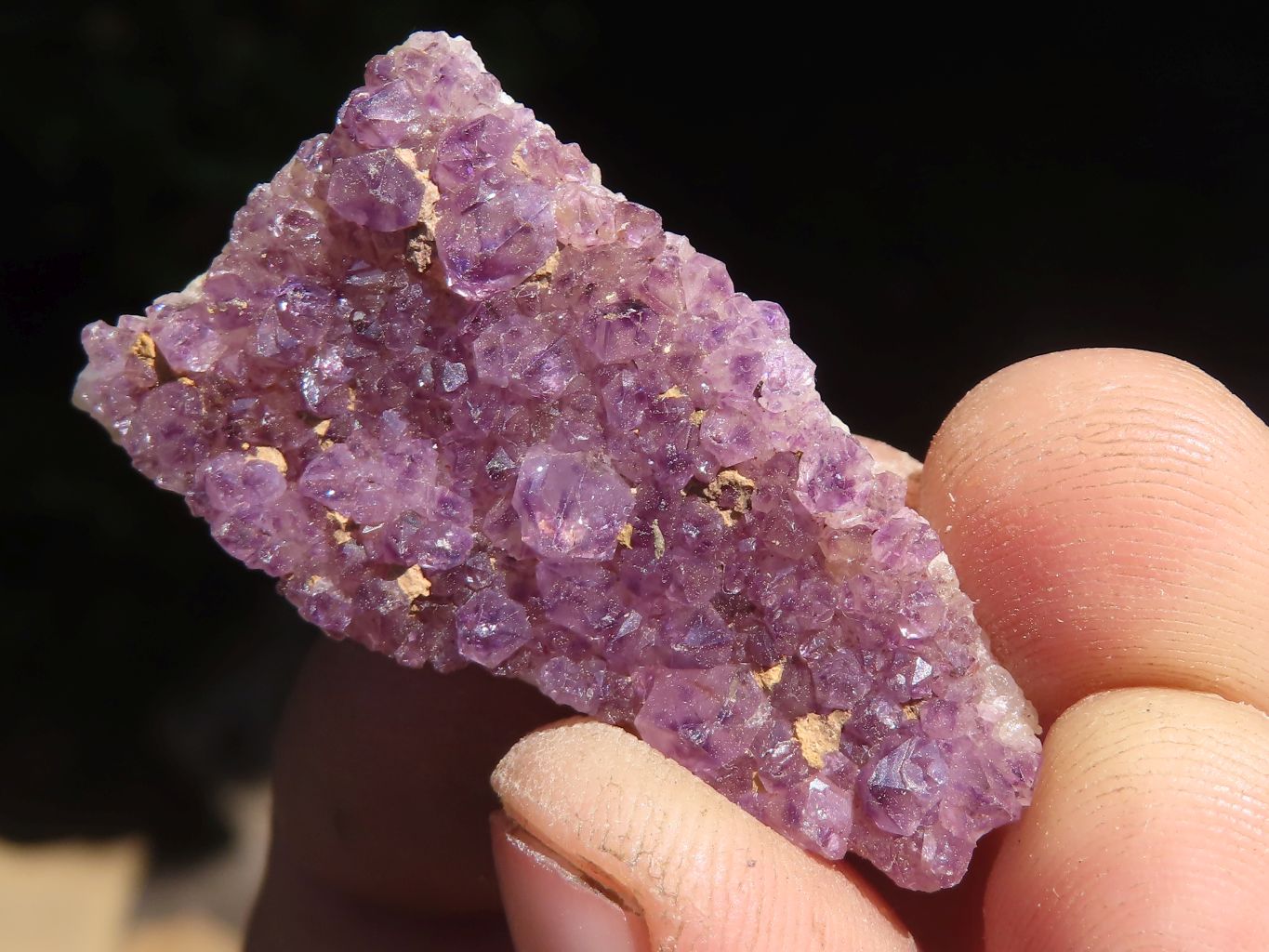 Natural Small Dark "Amethystos" Amethyst Clusters  x 63 From Kwaggafontein, South Africa - TopRock