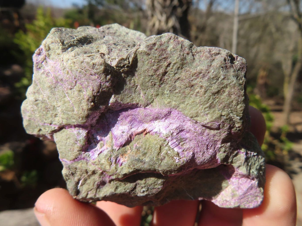Natural Rough Stichtite & Serpentine Specimens x 13 From Barberton, South Africa - Toprock Gemstones and Minerals 