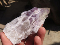 Natural Sugar Amethyst Clusters x 6 From Solwezi, Zambia