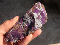 Natural Metallic Purpurite Cobbed Specimens x 6 From Erongo, Namibia - Toprock Gemstones and Minerals 