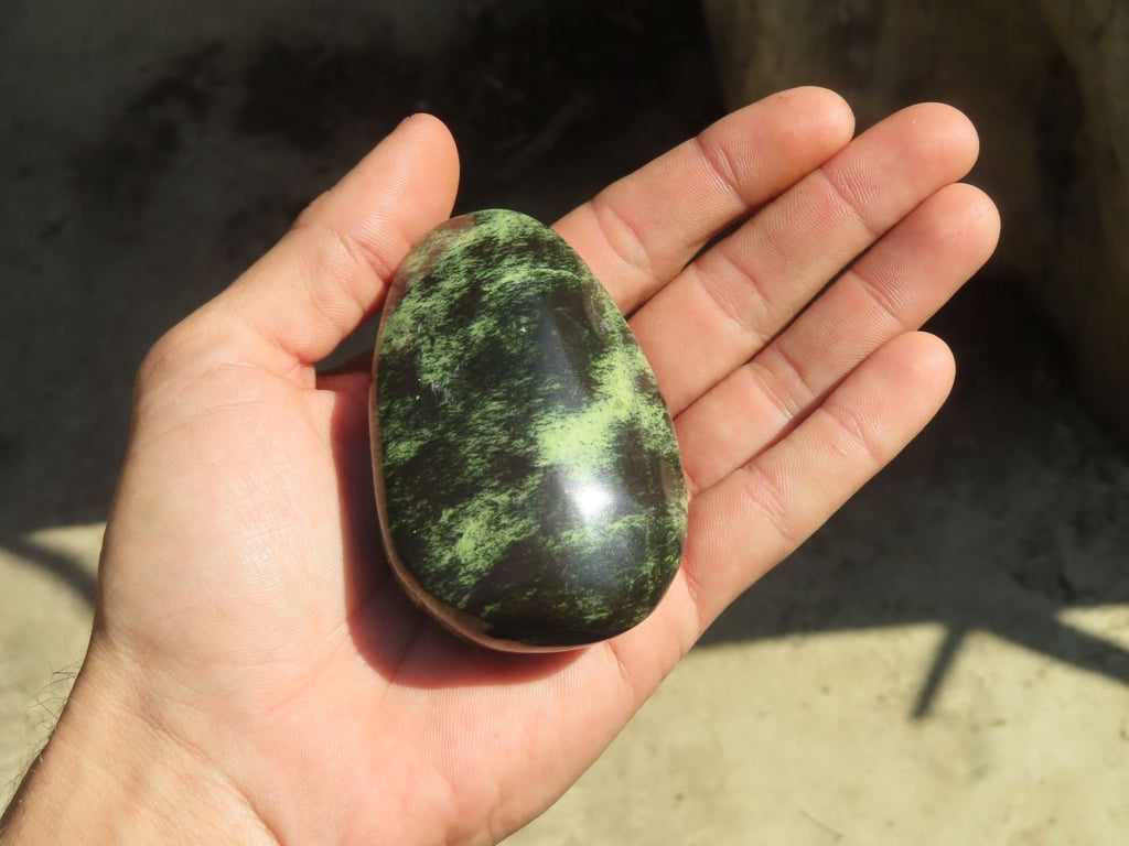 Polished Leopard Stone Free Forms  x 6 From Inyanga, Zimbabwe - Toprock Gemstones and Minerals 