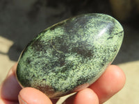 Polished Leopard Stone Free Forms  x 6 From Inyanga, Zimbabwe - Toprock Gemstones and Minerals 