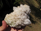 Natural Trio of Quartz Clusters with Mixed Colour Hues x 3 From Madagascar - TopRock