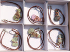 Polished Copper Wire Wrapped Ancient Eagle Pendants  x 6 From Zimbabwe - Toprock Gemstones and Minerals 