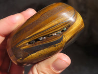 Polished Golden Tigers Eye Free Forms x 6 From Prieska, South Africa