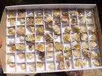 Natural Mini Golden Limonite Quartz Clusters  x 70 From Zambia - Toprock Gemstones and Minerals 