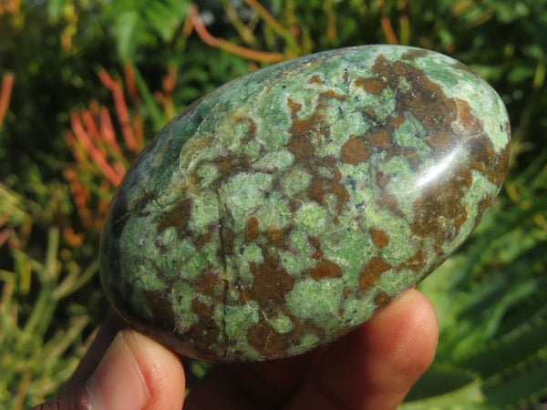 Polished Chrysoprase Gallets x 12 From Madagascar - TopRock