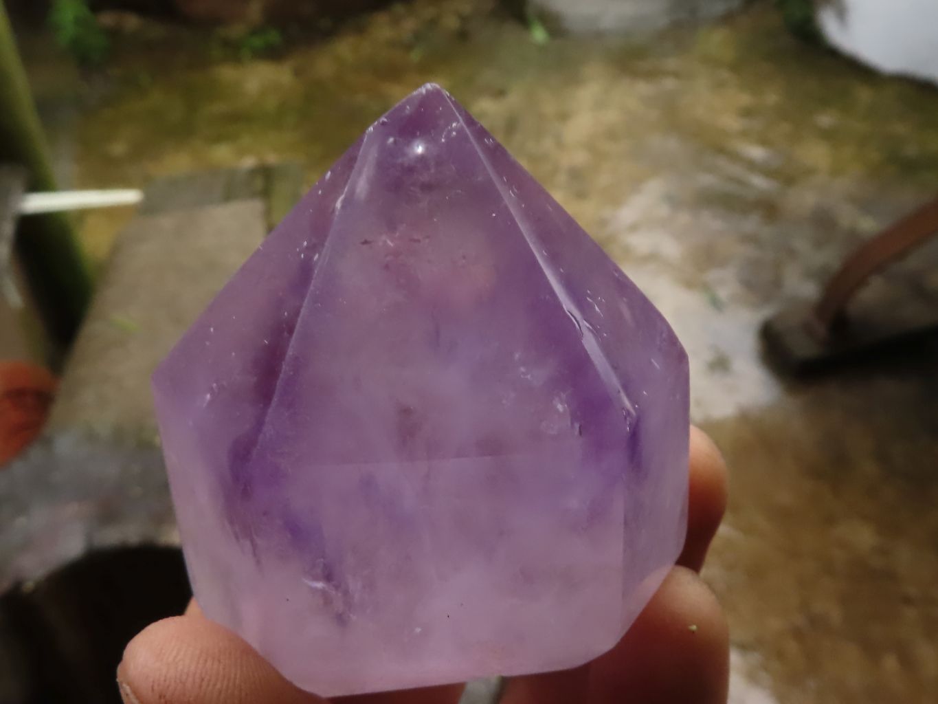 Polished  Mixed Selection Of Amethyst Points  x 6 From Madagascar - TopRock