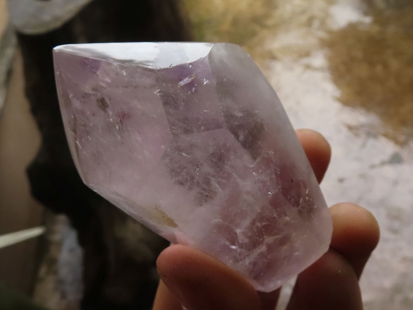 Polished  Mixed Selection Of Amethyst Points  x 6 From Madagascar - TopRock