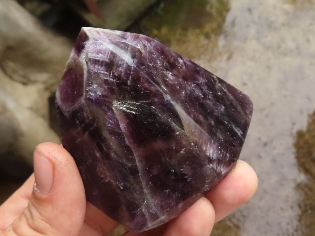 Polished  Mixed Selection Of Amethyst Points  x 6 From Madagascar - TopRock
