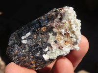 Natural Schorl Black Tourmaline Specimens x 12 From Erongo, Namibia