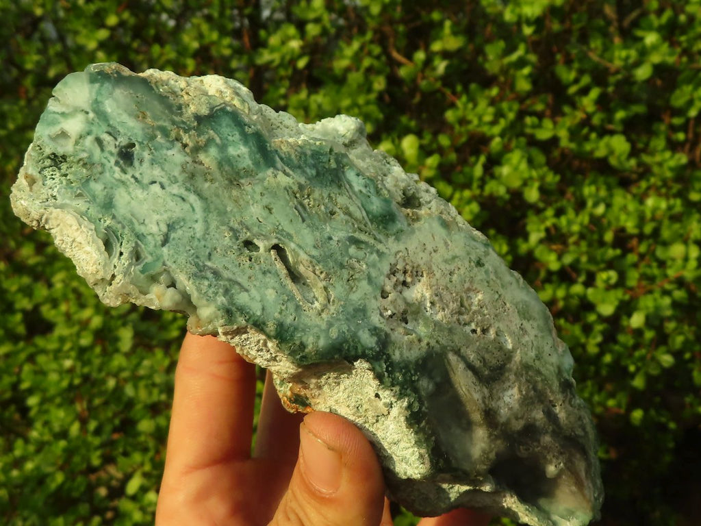 Polished One Side Polished Emerald Mtorolite Plates  x 2 From Mutorashanga, Zimbabwe - Toprock Gemstones and Minerals 