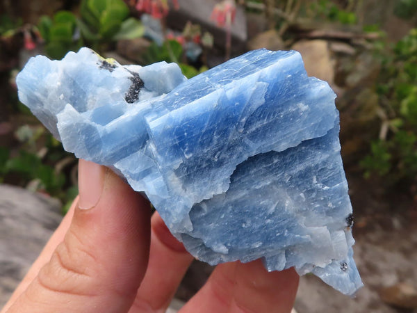 Natural New Sky Blue Calcite Specimens  x 12 From Spitzkoppe, Namibia - Toprock Gemstones and Minerals 