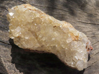 Natural Golden Limonite / Lemonite Quartz Clusters  x 7 From Mwinilunga, Zambia - TopRock