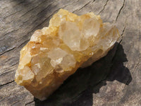 Natural Golden Limonite / Lemonite Quartz Clusters  x 7 From Mwinilunga, Zambia - TopRock