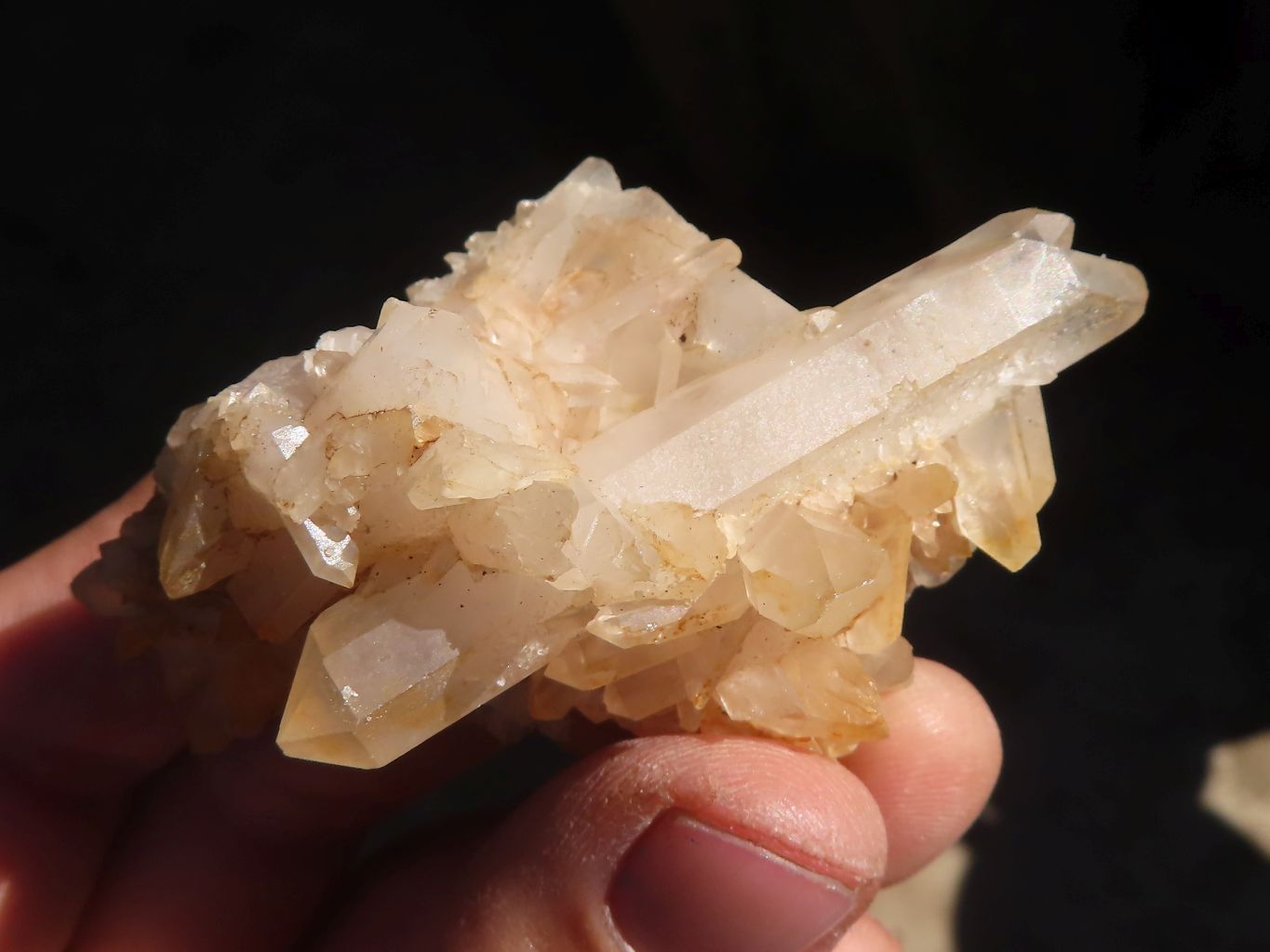 Natural Small Clear Quartz Clusters  x 24 From Madagascar - Toprock Gemstones and Minerals 