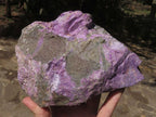 Polished Rough Purple Stichtite / Atlantisite Specimens  x 4 From Barberton, South Africa - TopRock
