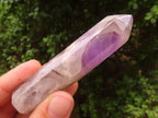 Polished Gemmy Smokey Dream Amethyst Points  x 6 From Madagascar - TopRock