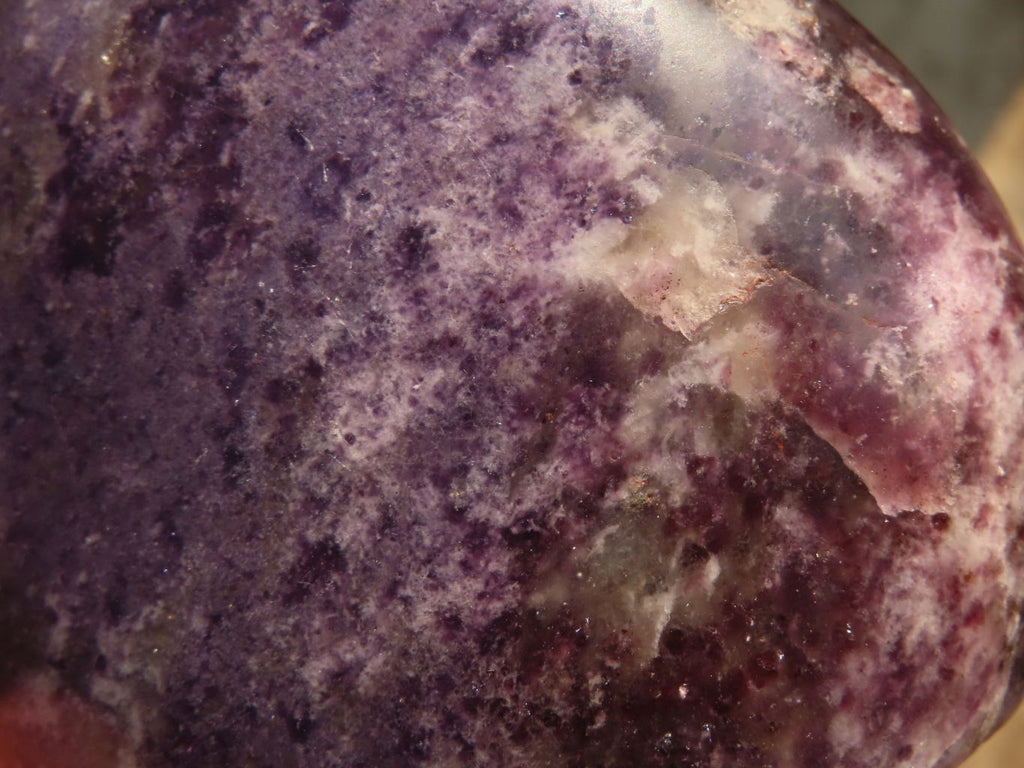 Polished Purple Lepidolite Standing Free Forms  x 2 From Zimbabwe - Toprock Gemstones and Minerals 