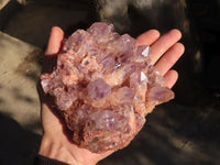 Natural Sugar Amethyst Clusters  x 2 From Zambia - Toprock Gemstones and Minerals 