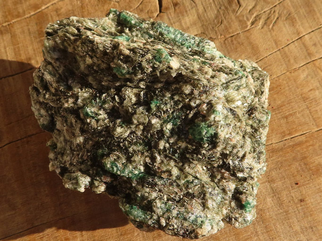 Natural Rare Emerald Mica In Matrix Cobbed Specimens x 12 From Mutoko, Zimbabwe - Toprock Gemstones and Minerals 