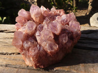 Natural Sugar Amethyst Clusters  x 2 From Zambia - Toprock Gemstones and Minerals 