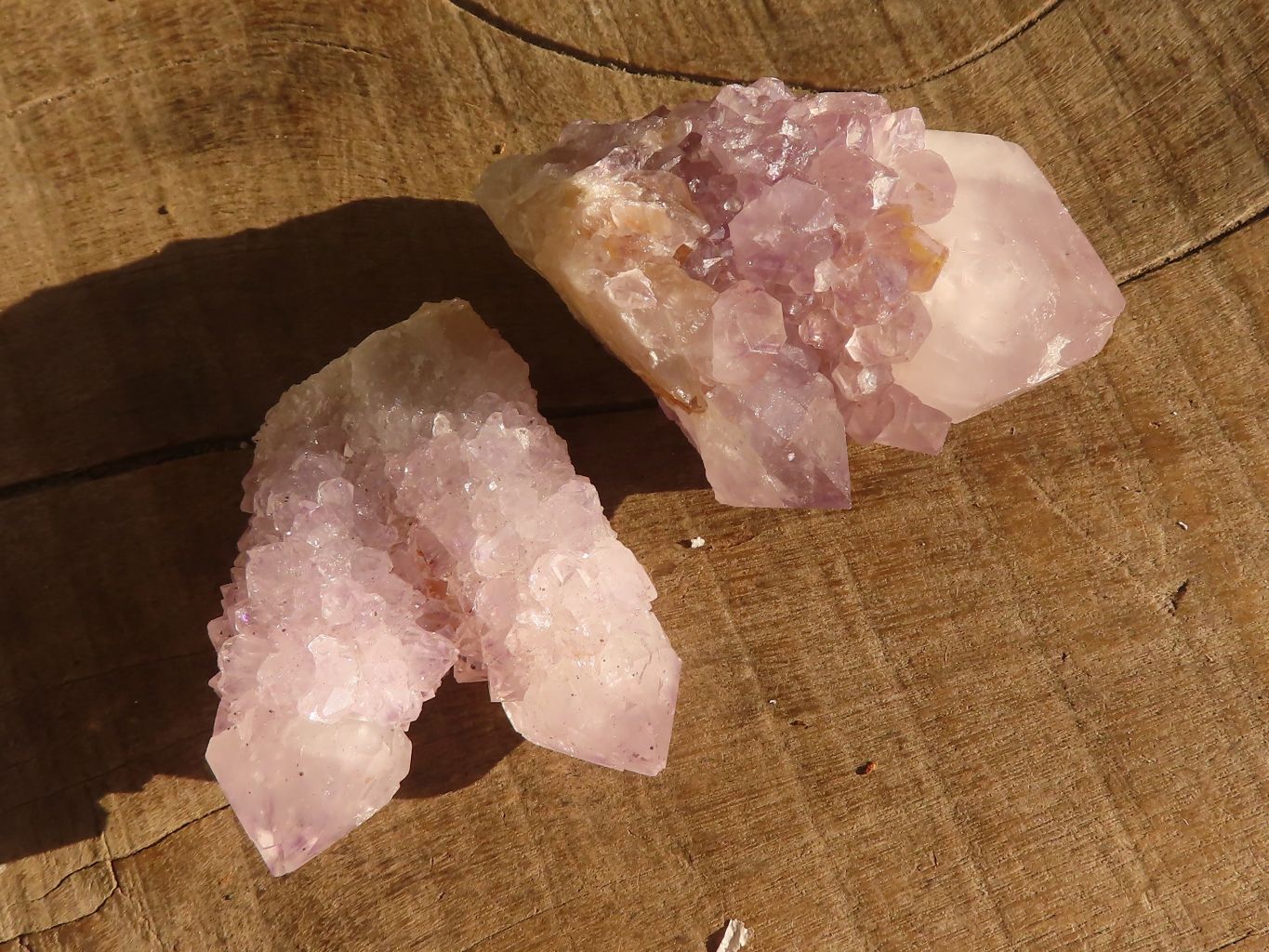Natural Small Spirit Amethyst Quartz Specimens x 20 From Boekenhouthoek, South Africa - Toprock Gemstones and Minerals 