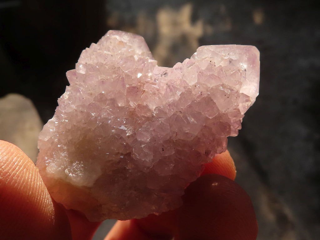 Natural Small Spirit Amethyst Quartz Specimens x 20 From Boekenhouthoek, South Africa - Toprock Gemstones and Minerals 