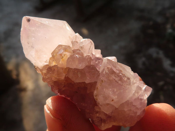 Natural Small Spirit Amethyst Quartz Specimens x 20 From Boekenhouthoek, South Africa - Toprock Gemstones and Minerals 
