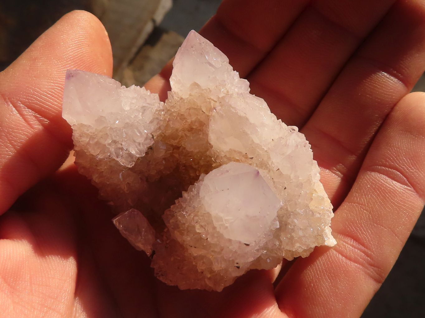 Natural Small Spirit Amethyst Quartz Specimens x 20 From Boekenhouthoek, South Africa - Toprock Gemstones and Minerals 