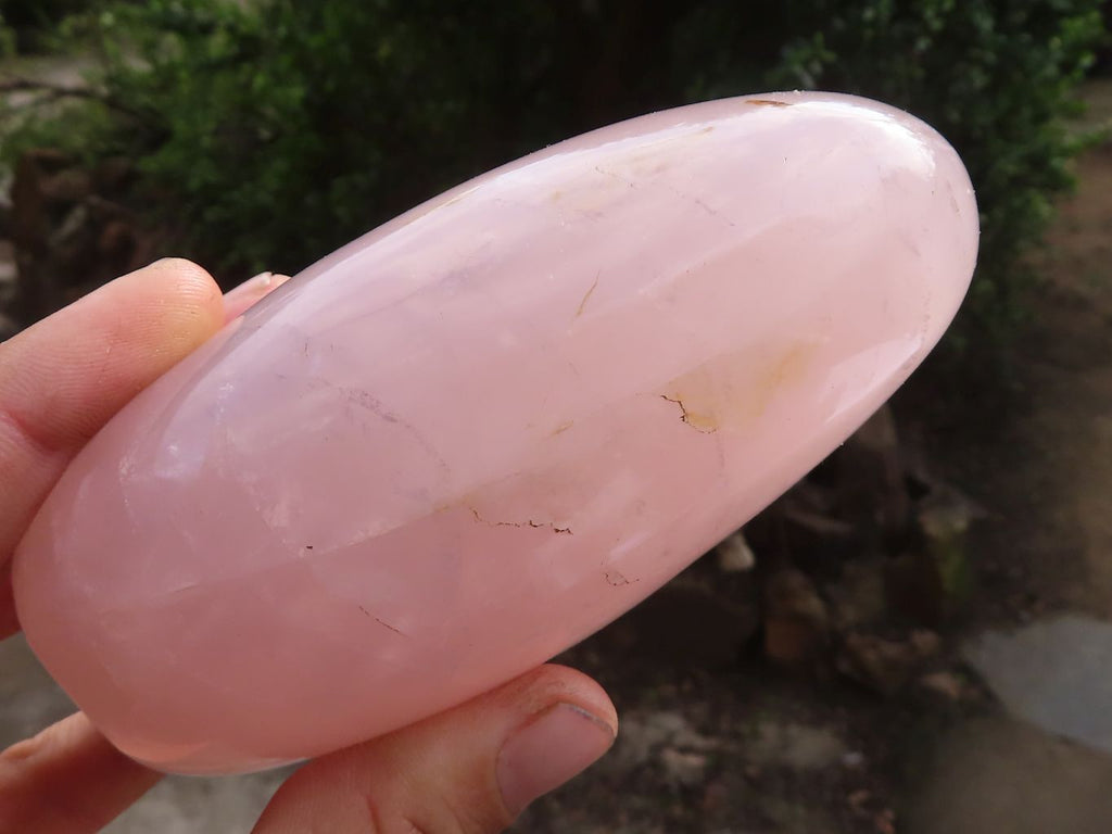Polished Gemmy Pink Rose Quartz Standing Free Forms x 4 From Madagascar - Toprock Gemstones and Minerals 