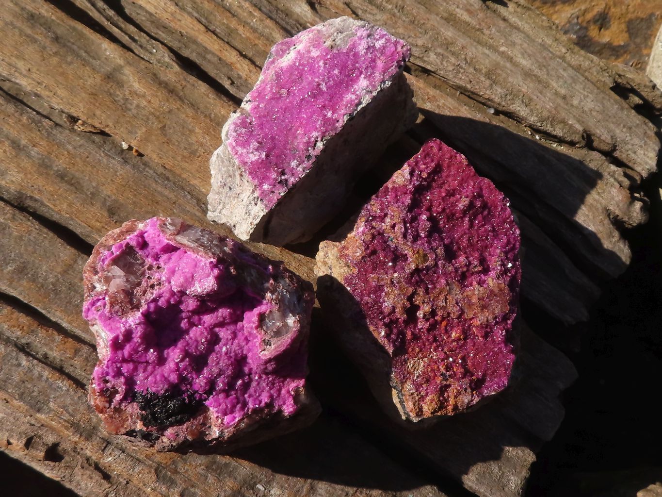 Natural Pink Salrose Cobaltion Dolomite Specimens  x 6 From Kakanda, Congo - Toprock Gemstones and Minerals 
