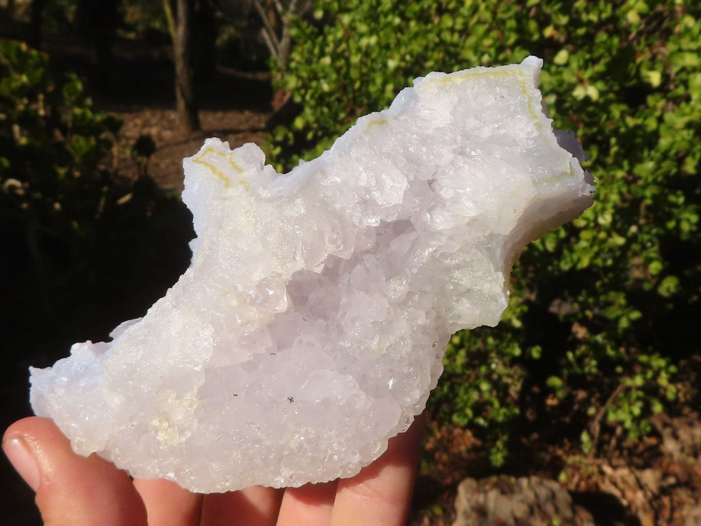 Natural Etched Blue Chalcedony Specimens  x 12 From Nsanje, Malawi - Toprock Gemstones and Minerals 