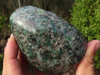 Polished Rare Emerald In Matrix Standing Free Forms  x 2 From Sandawana, Zimbabwe - Toprock Gemstones and Minerals 