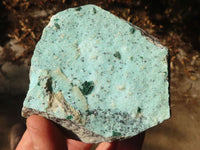 Natural Drusy Coated Chrysocolla & Malachite Dolomite Specimens x 3 From Likasi, Congo - Toprock Gemstones and Minerals 
