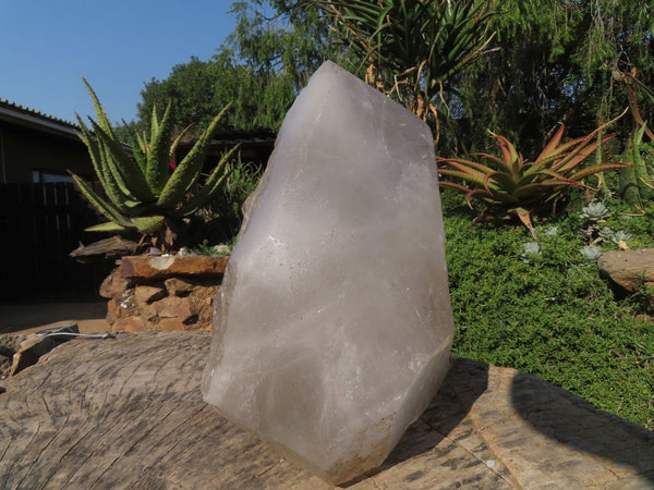 Polished/Natural Extra Extra Large Elestial Pentium Crystal x 1 From Mozambique - TopRock