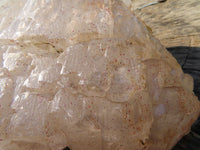 Polished On Facets and Natural Extra Large Elestial Pentium Quartz Crystal x 1 From Mozambique - Toprock Gemstones and Minerals 