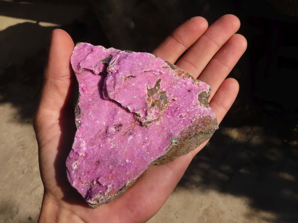 Natural Pink Salrose Cobaltion Dolomite Specimens  x 5 From Kakanda, Congo - Toprock Gemstones and Minerals 