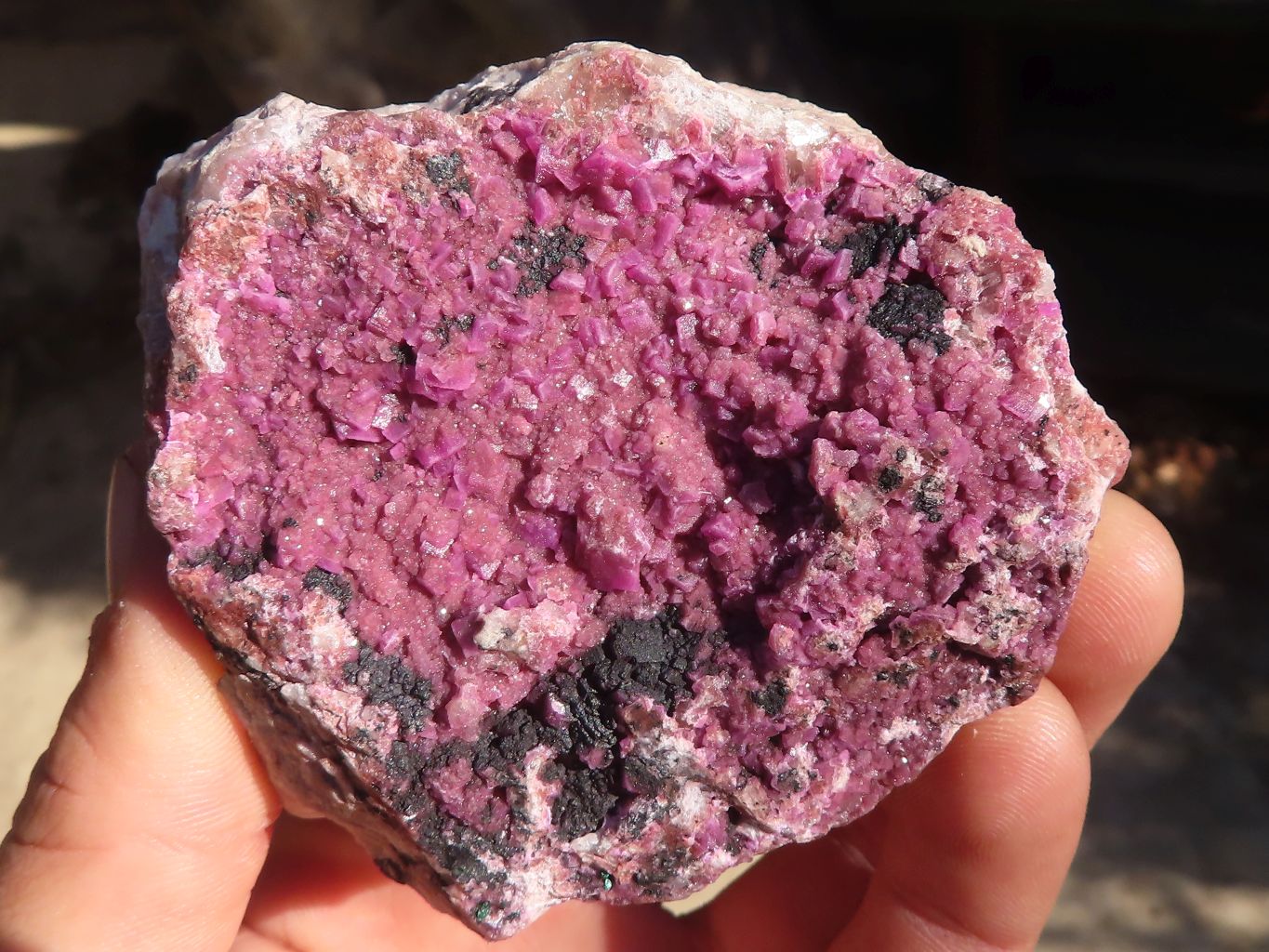 Natural Pink Salrose Cobaltion Dolomite Specimens  x 5 From Kakanda, Congo - Toprock Gemstones and Minerals 