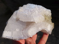 Natural Etched Blue Chalcedony Specimens x 3 From Nsanje, Malawi - Toprock Gemstones and Minerals 